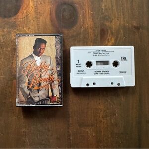 Vtg Don't Be Cruel by Bobby Brown (R&B) (Cassette, Oct-1990, MCA) Tested Working